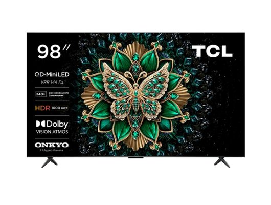 4K (Ultra HD) Smart телевизор TCL 98C6K (ИМП)